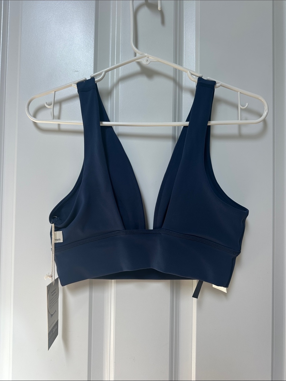 Vuori AllTheFeels Triangle Bra in Blue Coast - Picture 4 of 4